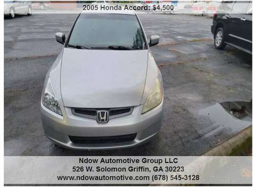 2004 Honda Accord - - by dealer - vehicle automotive for sale in Griffin, GA