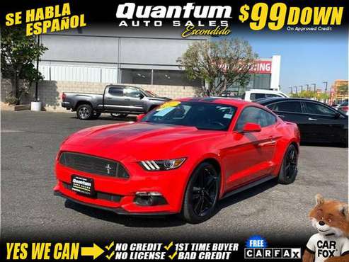 2017 Ford Mustang EcoBoost Premium Coupe 2D - cars & trucks - by... for sale in Escondido, CA