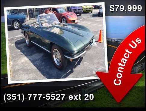 1967 Chevrolet Chevy Corvette H/T convertible - cars & trucks - by... for sale in Auburn, MA