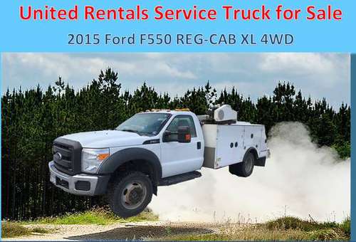 2015 Ford F550 Reg-Cab 4X4 - cars & trucks - by owner - vehicle... for sale in Duluth, MN
