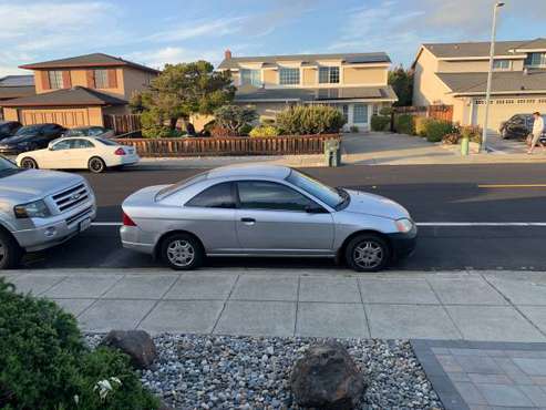 2001 Honda Civic LX coupe 5 speed for sale in San Mateo, CA