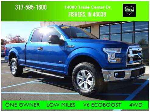 2017 Ford F150 Super Cab - Financing Available! - cars & trucks - by... for sale in Fishers, IN