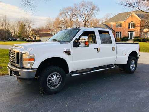 2008 FORD F350 CREW CAB LARIAT POWER STROKE DIESEL 4X4 LIKE NEW F... for sale in Deerfield, IL