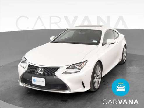 2016 Lexus RC RC 200t Coupe 2D coupe White - FINANCE ONLINE - cars &... for sale in Fort Worth, TX