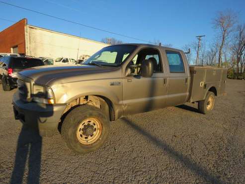 2003 Ford F350 4X4 CREW CAB STAHL UTILITY 5.4 AUTO - cars & trucks -... for sale in Cynthiana, KY