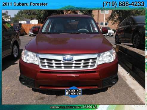 2011 Subaru Forester 4dr Man 2.5X Premium w/All-Weather Pkg - cars &... for sale in Colorado Springs, CO