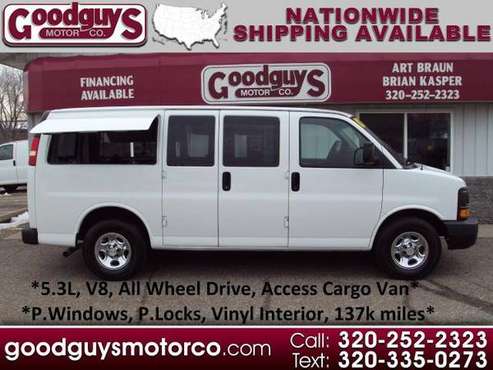 2007 Chevrolet Express Cargo Van Access Cargo AWD 1500 135 - cars &... for sale in Waite Park, MT