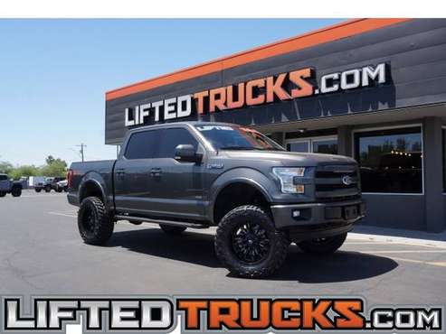 2015 Ford f-150 f150 f 150 4WD SUPERCREW 145 LARIAT 4 - Lifted for sale in Phoenix, AZ