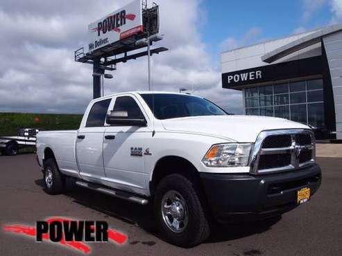 2017 Ram 3500 Diesel 4x4 4WD Truck Dodge Tradesman Crew Cab - cars & for sale in Salem, OR
