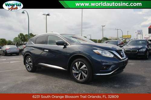 2017 Nissan Murano Platinum FWD $729 DOWN $80/WEEKLY for sale in Orlando, FL