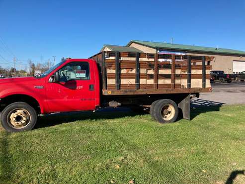 Ford 550 Dump Stake Rack - cars & trucks - by owner - vehicle... for sale in Oswego, NY
