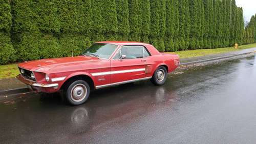 1968 MUSTANG CALIFORNIA SPECIAL 289 V8 SOLID SURVIVOR - cars &... for sale in Lake Oswego, OR