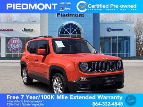2017 Jeep Renegade Omaha Orange Amazing Value! for sale in Anderson, SC