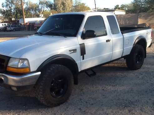 2000 FORD RANGER XLT 4 by 4 extra cab $4150 0bo..Clean title -163k.... for sale in Tucson, AZ