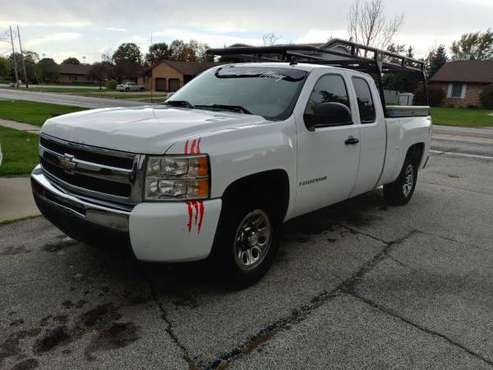 Chevy Silverado with ladder rack - cars & trucks - by owner -... for sale in saginaw, MI