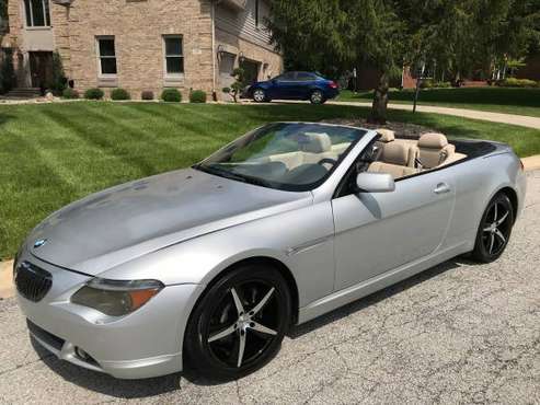 2004 BMW 645CI Convertible - Only 133K miles - New Tires and Rims for sale in McCordsville, IN