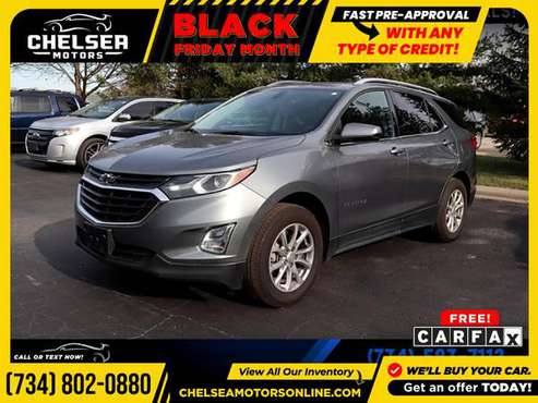 $350/mo - 2018 Chevrolet Equinox LT AWD - Easy Financing! - cars &... for sale in Chelsea, MI