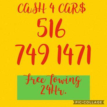 CASH 4 CARS! We Buy Cars! 24 HR TOWING - cars & trucks - by owner -... for sale in Brooklyn, NY