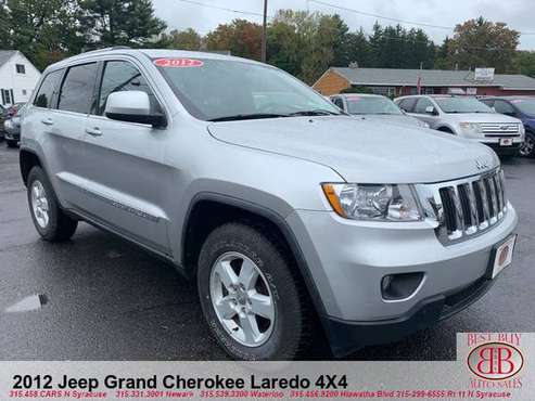 2012 JEEP GRAND CHEROKEE LAREDO 4X4! EASY APPROVAL! WE DO FINANCING!!! for sale in N SYRACUSE, NY