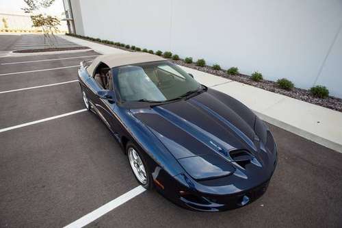 RARE 2001 Pontiac Firebird Trans Am WS6 Convertible 9K MILES SHOWROOM! for sale in tampa bay, FL