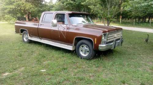 Square body crew cab Chevy c30 - cars & trucks - by owner - vehicle... for sale in West Plains, MO