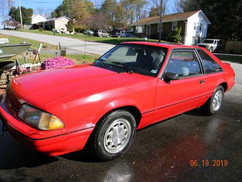 1993 Ford Mustang LX - cars & trucks - by owner - vehicle automotive... for sale in Christiansburg, VA
