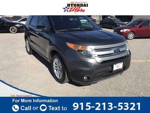 2015 Ford Explorer XLT suv Gray - cars & trucks - by dealer -... for sale in El Paso, TX