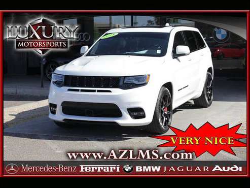15861 - 2018 Jeep Grand Cherokee SRT 4WD Ivory 3 Coat CALL NOW 18 for sale in AZ