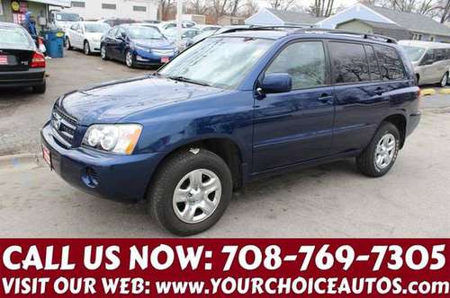 2003*TOYOTA*HIGHLANDER*AWD GAS SAVER CD KEYLES ALLOY GOOD TIRES 019321 for sale in posen, IL