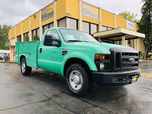2008 FORD F250 SUPER DUTY UTILITY BODY for sale in Kent, WA