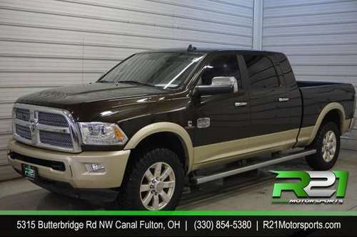 2014 RAM 3500 Longhorn Mega Cab 4WD -- INTERNET SALE PRICE ENDS... for sale in Canal Fulton, OH