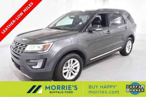 2017 Ford Explorer FWD - EcoBoost - Nicely Loaded XLT Package for sale in Buffalo, MN