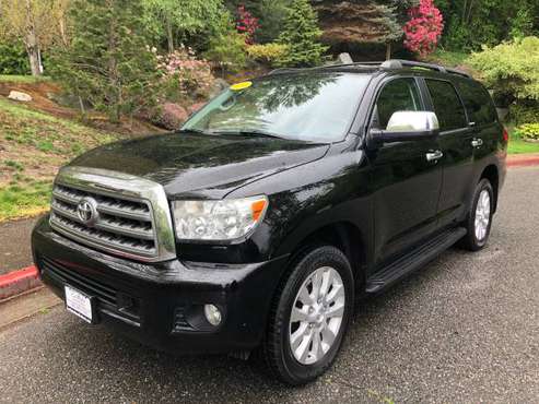 2014 Toyota Sequoia Platinum 4WD - Navi, DVD, Clean title, Loaded for sale in Kirkland, WA