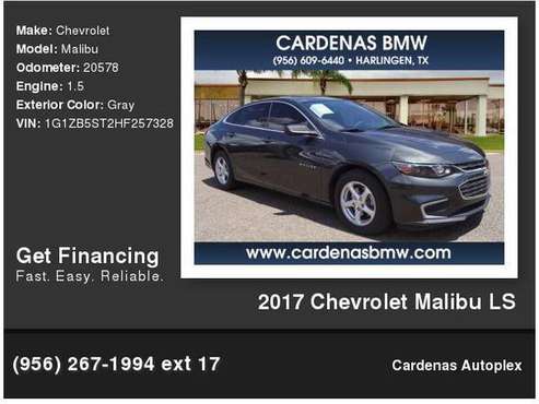 2017 Chevrolet Malibu LS for sale in Harlingen, TX