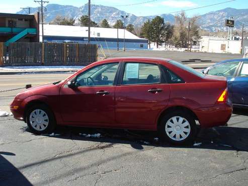 2005 FORD FOCUS ZX4 S - cars & trucks - by dealer - vehicle... for sale in Colorado Springs, CO