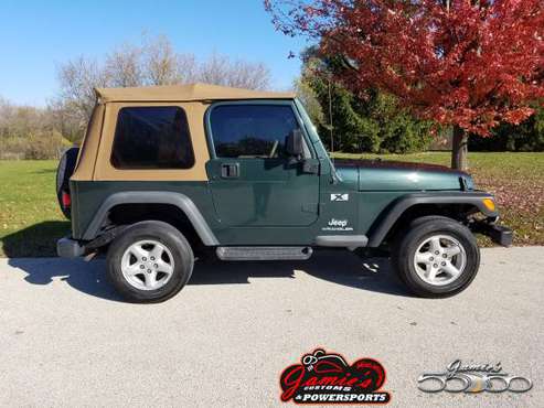 2002 JEEP WRANGLER X (4298) - cars & trucks - by dealer - vehicle... for sale in Big Bend, WI
