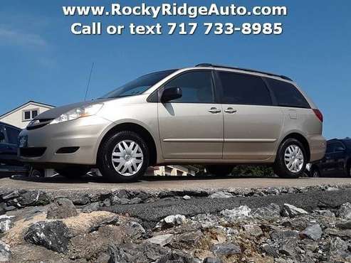 2007 TOYOTA SIENNA CE for sale in Ephrata, PA