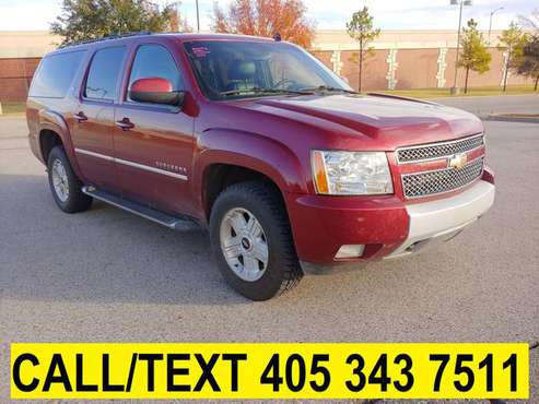 2011 CHEVROLET SUBURBAN LT 4X4 3RD ROW! LEATHER! DVD! NAV! 1 OWNER!... for sale in Norman, TX