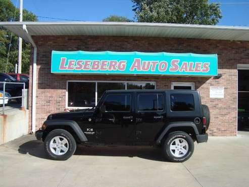 2009 Jeep Wrangler Unlimited 4WD 4dr X for sale in Beatrice, NE