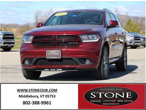 2018 DODGE DURANGO GT - - by dealer - vehicle for sale in Middlebury, VT