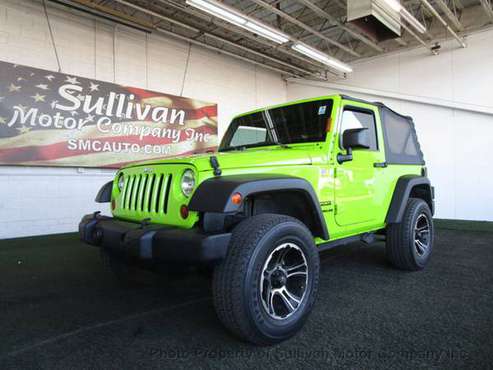 2013 * JEEP * WRANGLER * 4WD * LIMITED SPORT EDITION * GREEN GOBLIN for sale in Mesa, AZ