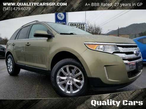 2013 Ford Edge SEL *2-OWNR, INFOTAINMENT, BACKUP CAM, HTD LTHR* Clean! for sale in Grants Pass, OR