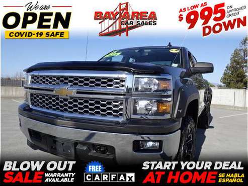 2015 Chevrolet Chevy Silverado 1500 Double Cab LT Pickup 4D 6 1/2 ft for sale in San Jose, CA