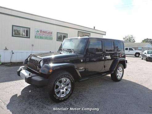2012 JEEP Wrangler UNLIMI SAHARA ALL TRADE INS WELCOME! - cars &... for sale in Beaufort, NC