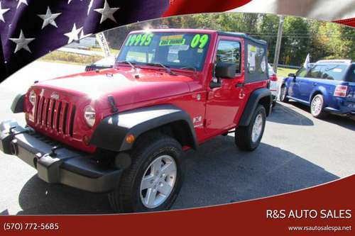 2009 JEEP WRANGLER EXCL COND ONLY 57K 1 OWNER (ALL CREDIT OK) - cars... for sale in Linden, PA