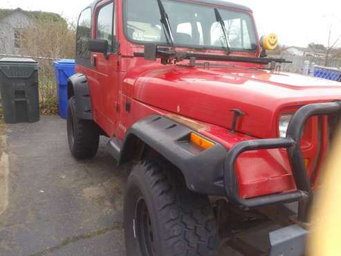 1993 Jeep Wrangler - cars & trucks - by owner - vehicle automotive... for sale in Indian Orchard, MA