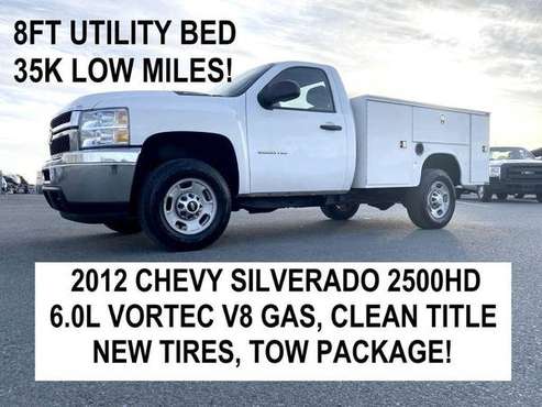 2012 CHEVROLET SILVERADO 2500 HEAVY DUTY - WORK TRUCKS FORD CHEVY -... for sale in Oakley, NV