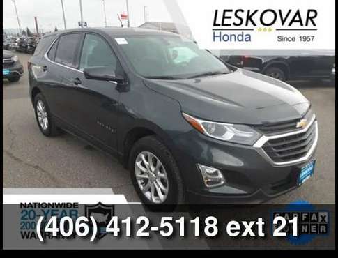 2019 Chevrolet Chevy Equinox Lt - cars & trucks - by dealer -... for sale in Butte, MT