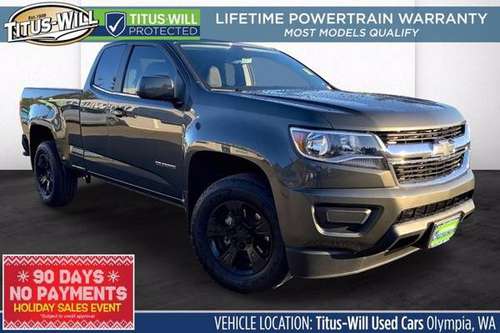 2018 Chevrolet Colorado 4x4 Chevy Truck 4WD LT Extended Cab - cars &... for sale in Olympia, WA