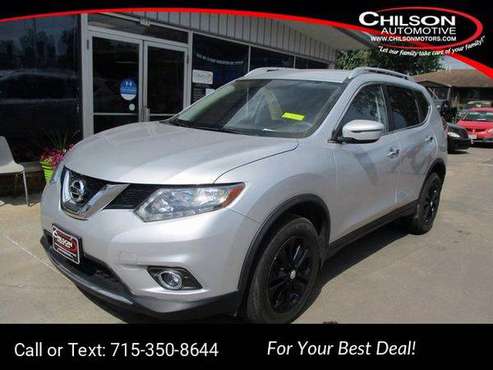 2016 Nissan Rogue SV suv Silver - cars & trucks - by dealer -... for sale in Cadott, WI